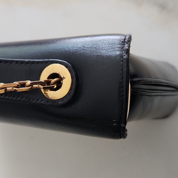 Dior Collectible Vintage 2 Way Bag. Classic Navy Blue With Original Strap! Rare! - Picture 15 of 15